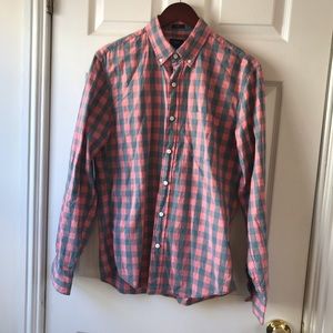 J. CREW SLIM FIT BUTTON UP. SZ. MEDIUM